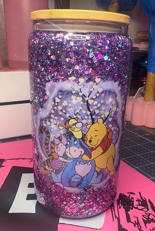 Winnie the Pooh and Friends Snow Globe Tumbler