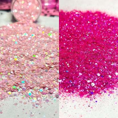 Breast Cancer Glitter Tumbler 20oz