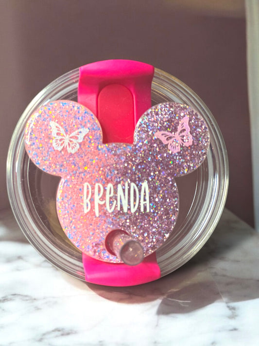 Custom Mickey Head Plate for Tumbler (Only for 40oz Tumblers)