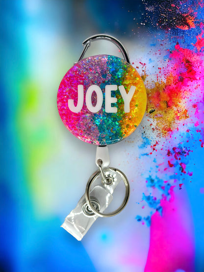 Colorful Badge Reel
