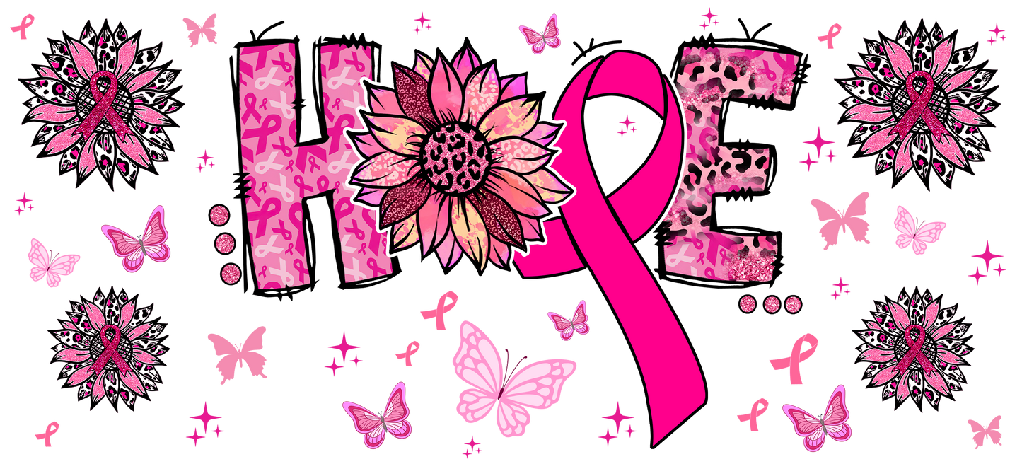 Breast Cancer #6 UVDTF Decal