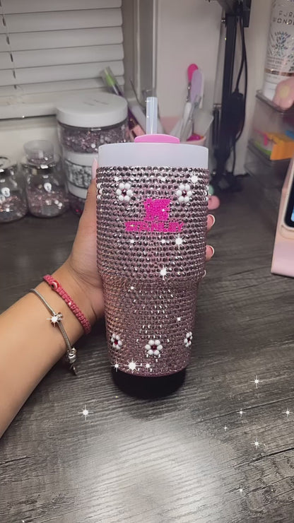 Blinged 20oz Stanley Tumbler